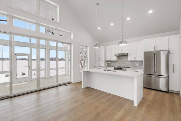 kitchen and dining room
